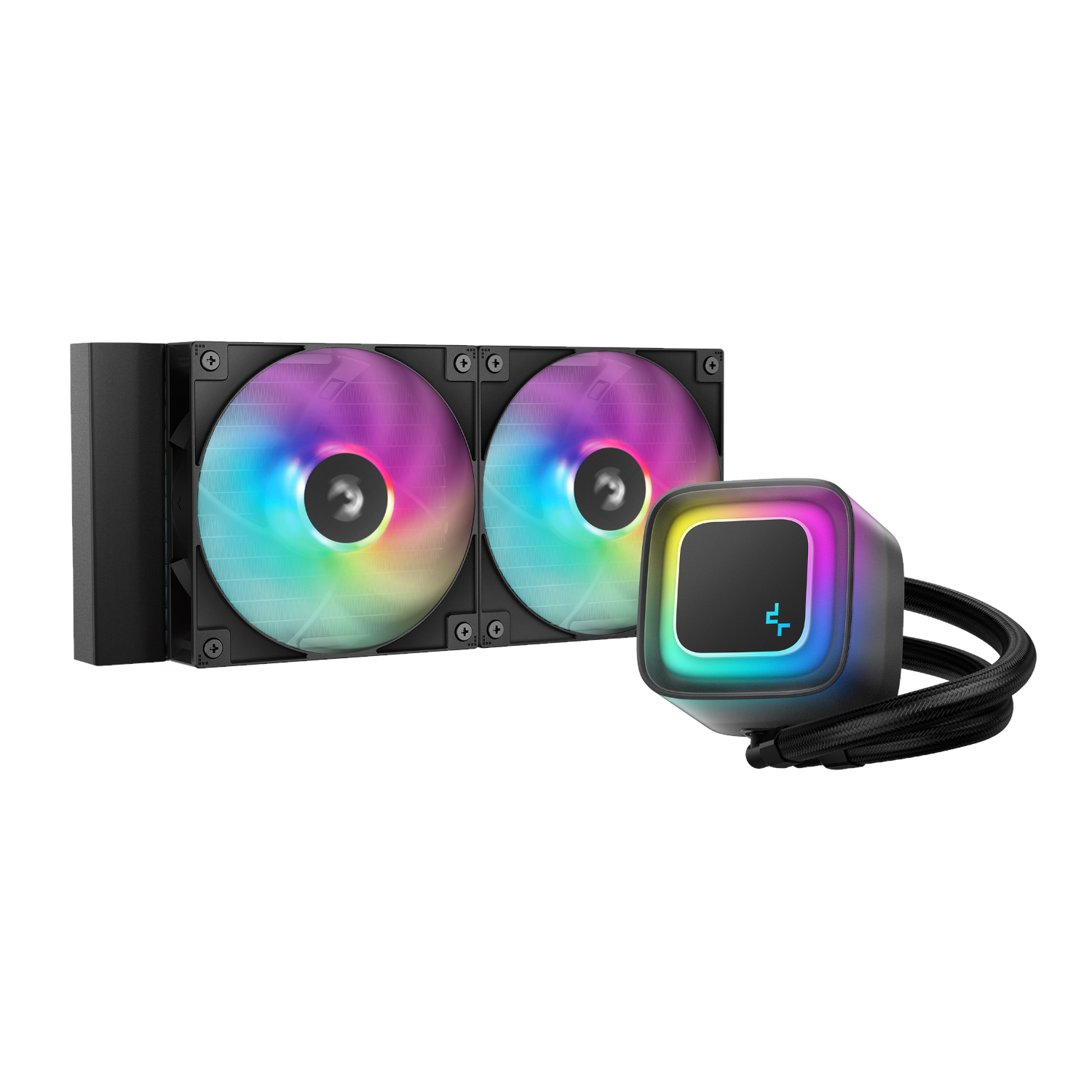 DeepCool LE240 V2 240mm ARGB AIO CPU Liquid Cooler - Black available in South Africa