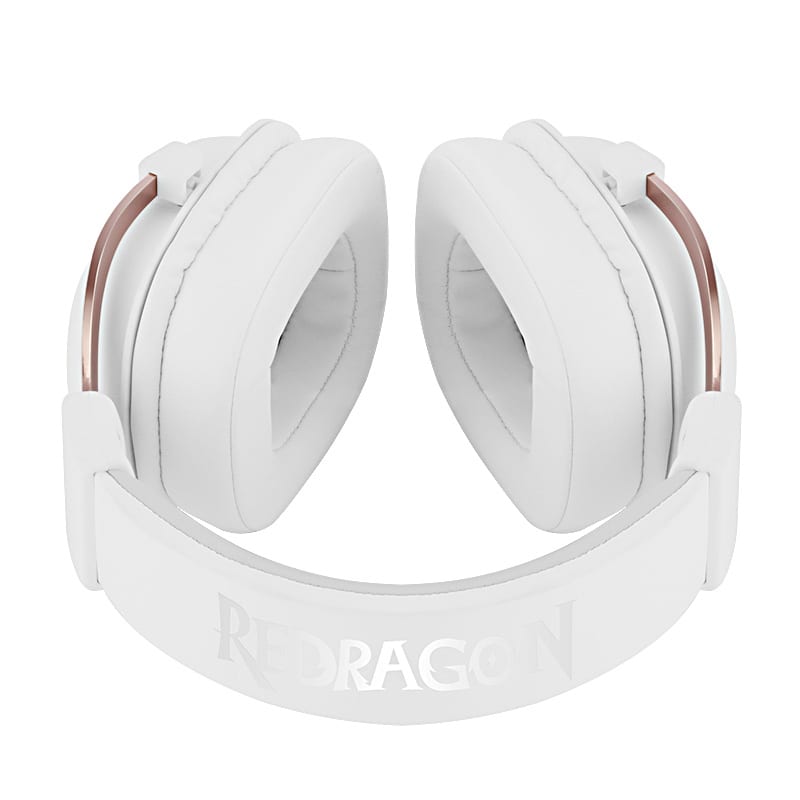 REDRAGON Over-Ear ZEUS 2 USB Gaming Headset - White - Image 5