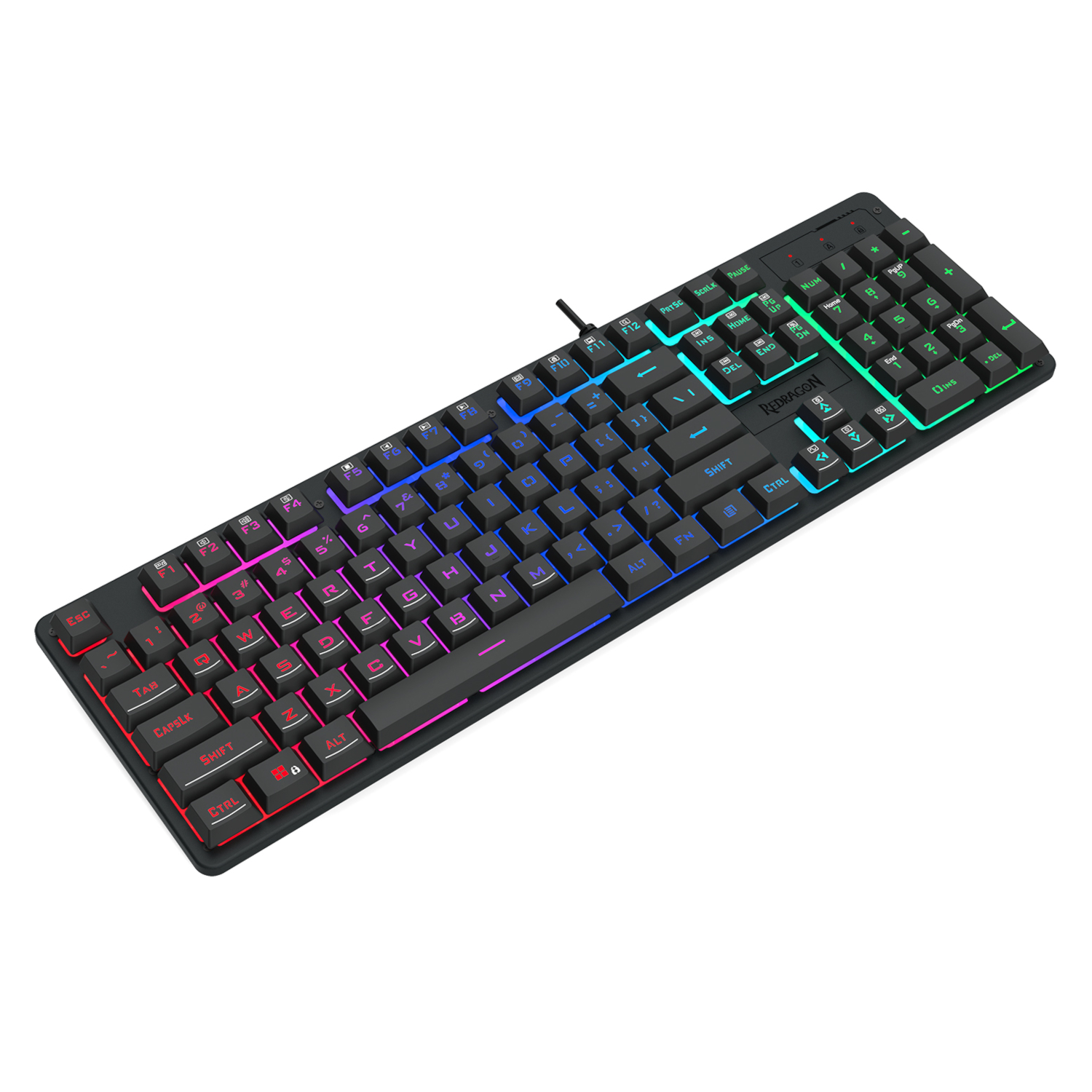 Redragon K521 RGB NETHERBANE 104-Key Membrane Gaming Keyboard available in South Africa