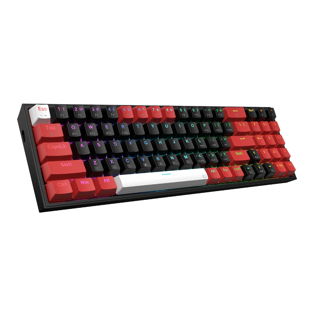 REDRAGON MECHANICAL POLLUX PRO WIRELESS BT|RF GAMING KEYBOARD available in South Africa