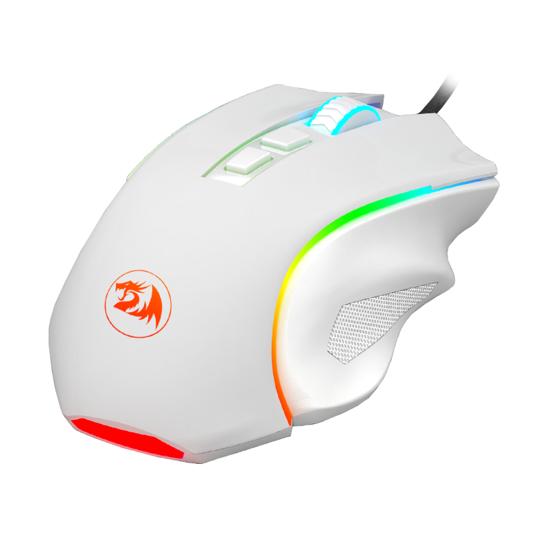 REDRAGON GRIFFIN 7200DPI Gaming Mouse - White available in South Africa