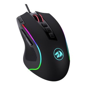 REDRAGON PREDATOR 4000DPI RGB Ergo Gaming Mouse - Black available in South Africa
