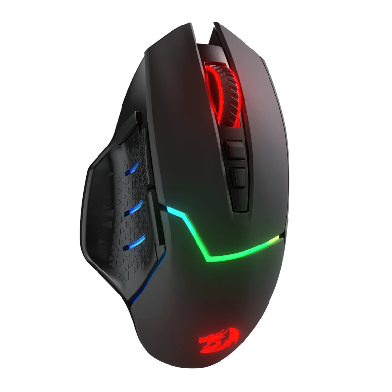 REDRAGON Mirage Pro 8000DPI RGB Wireless Gaming Mouse - Black - Image 5
