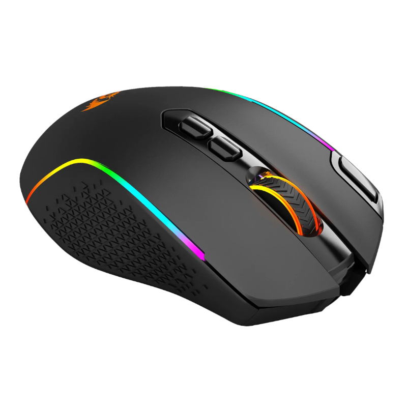 REDRAGON Taipan Pro 10000DPI RGB Wireless Gaming Mouse - Black - Image 5
