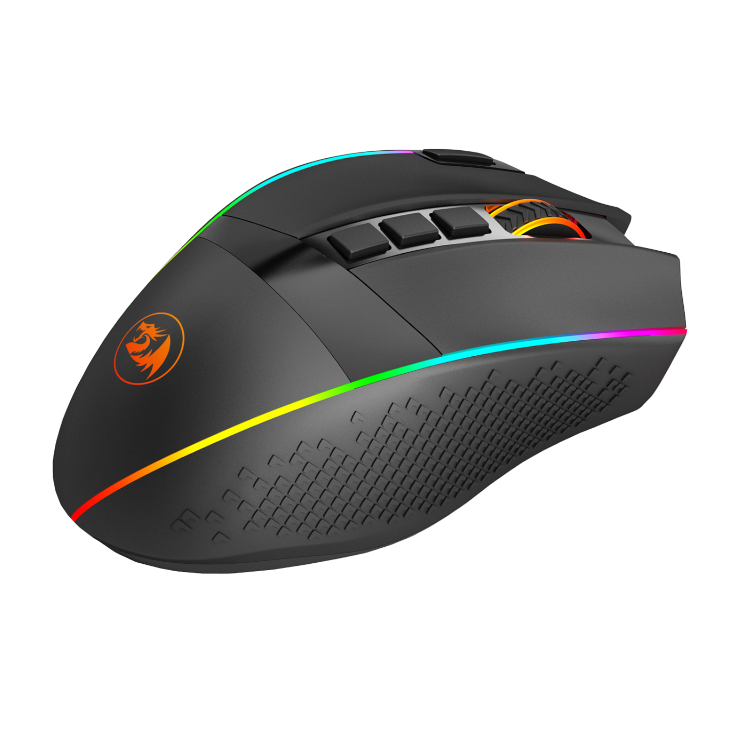 Redragon M991 RGB PRO ENLIGHTENMENT 26000 DPI Wireless Gaming Mouse - Black available in South Africa