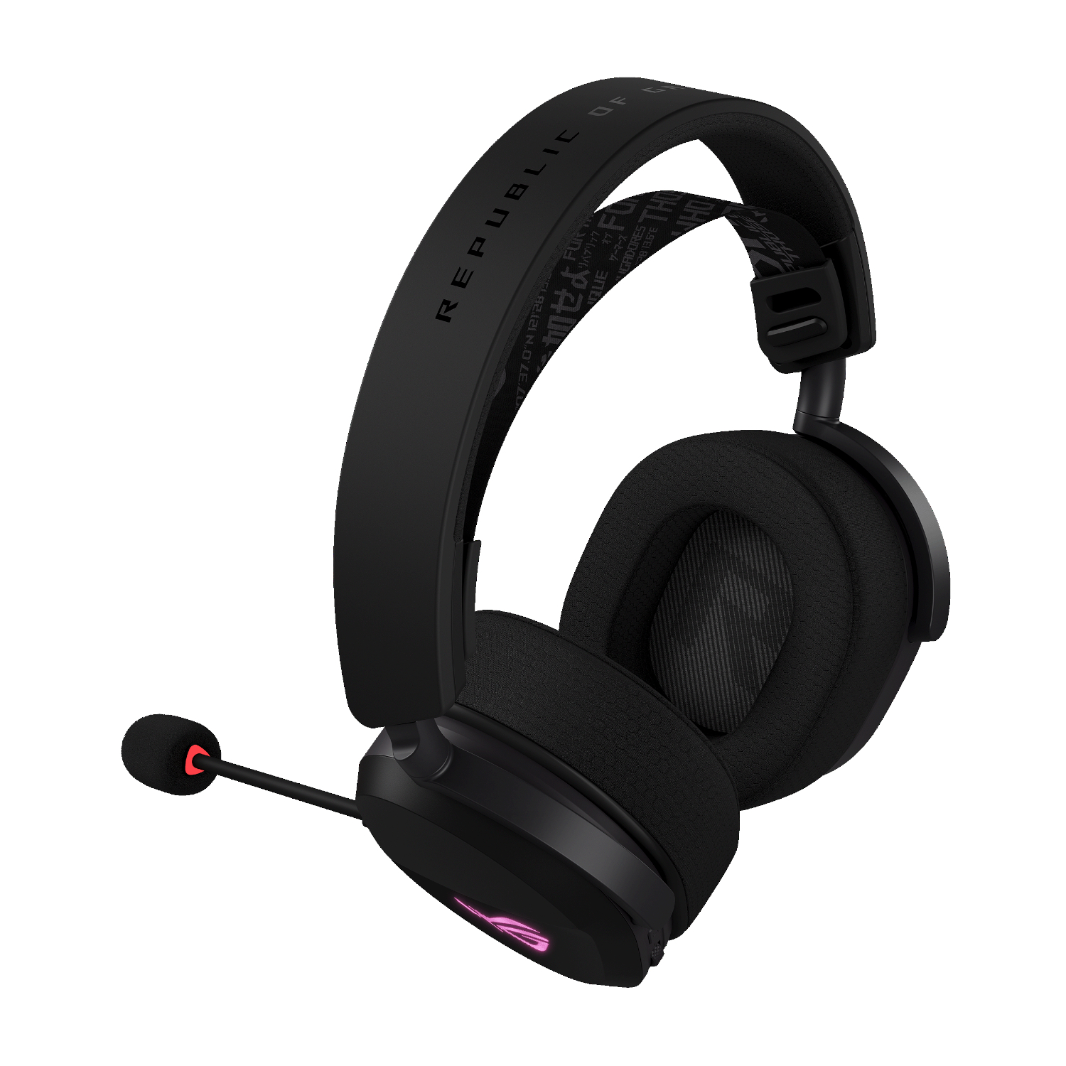 Asus ROG Pelta Stereo Wireless Gaming Headset - Black - Image 5