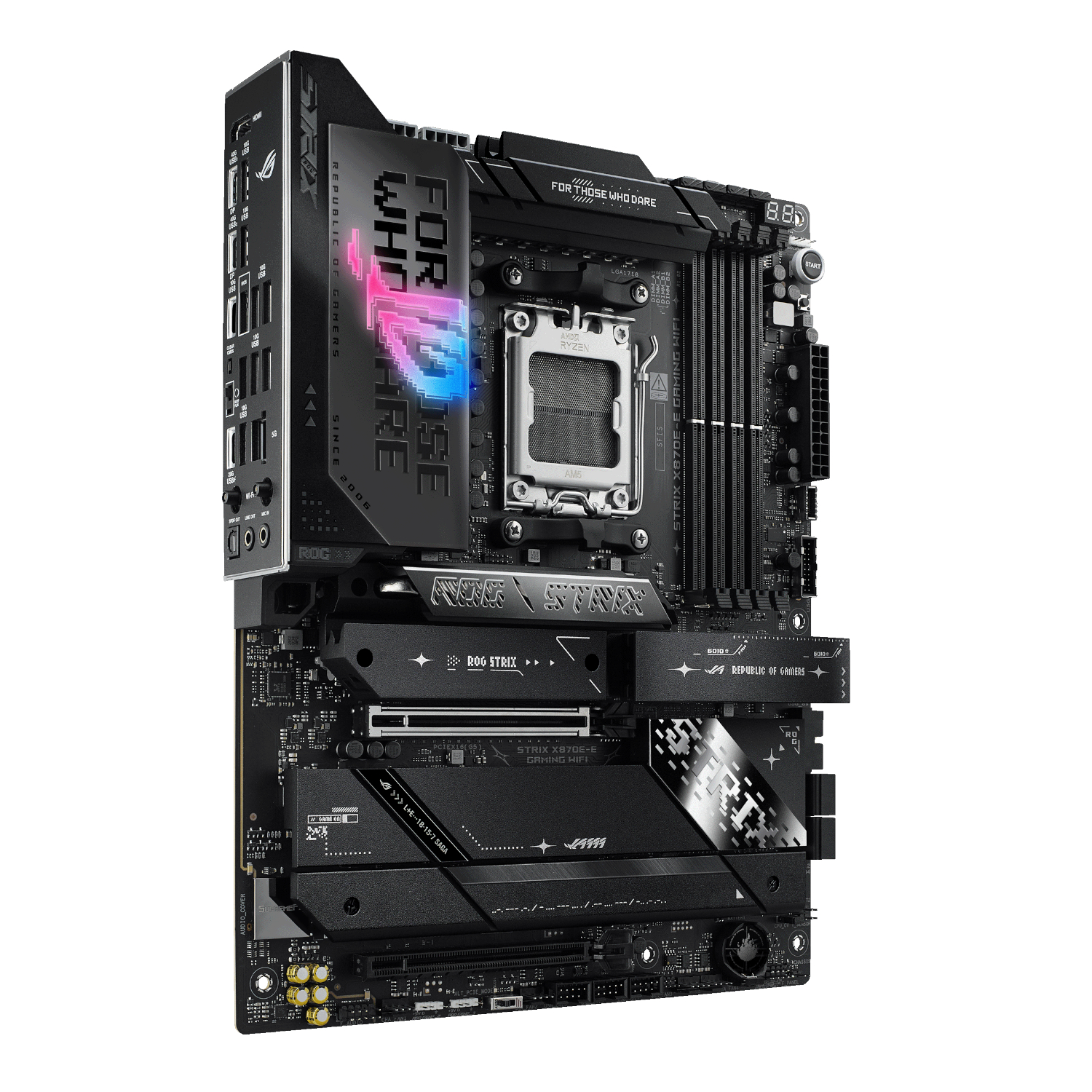ASUS ROG STRIX X870E-E Gaming AM5 ATX Gaming Motherboard - Image 3