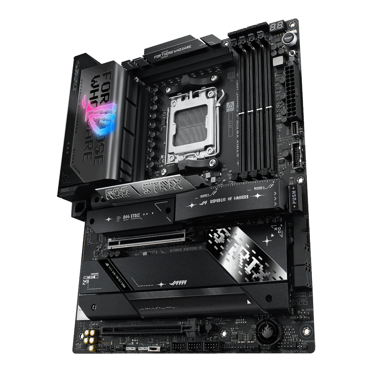 ASUS ROG STRIX X870E-E Gaming AM5 ATX Gaming Motherboard - Image 4