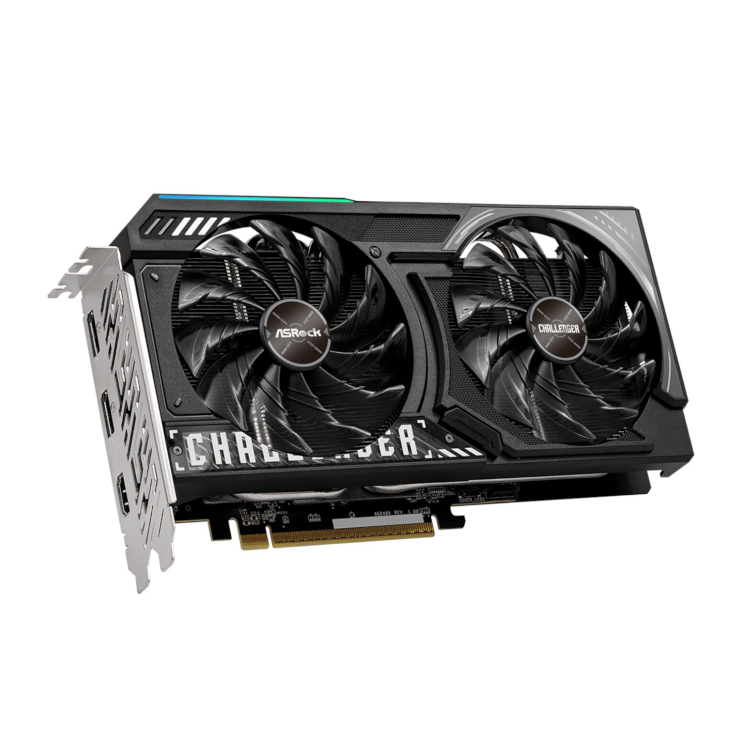 ASRock Radeon RX 9060 XT Challenger 16GB OC Graphics Card (RDNA™ 4, PCIe 5.0) - Image 5
