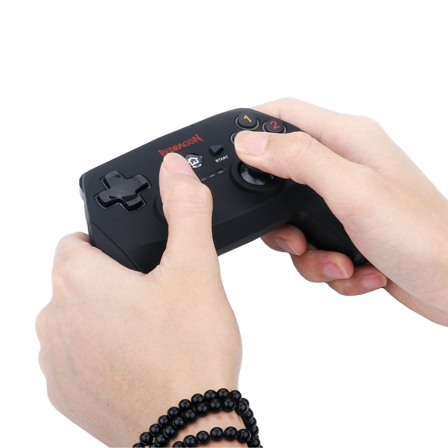 Redragon HARROW Wireless X/D-input(Digital/Analog) PC Controller - Black - Image 5