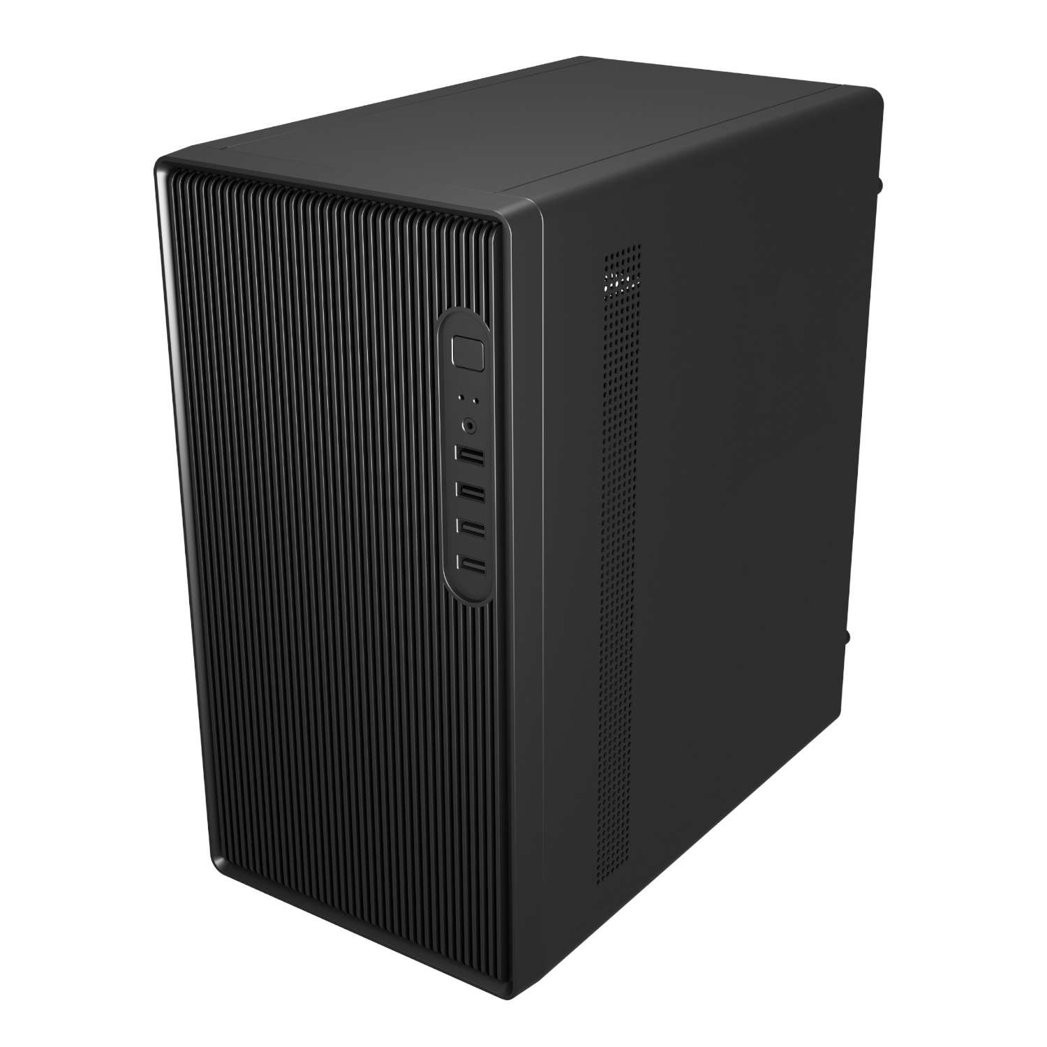 FSP S120 M-ATX Mid Tower Desktop Chassis - Black available in South Africa