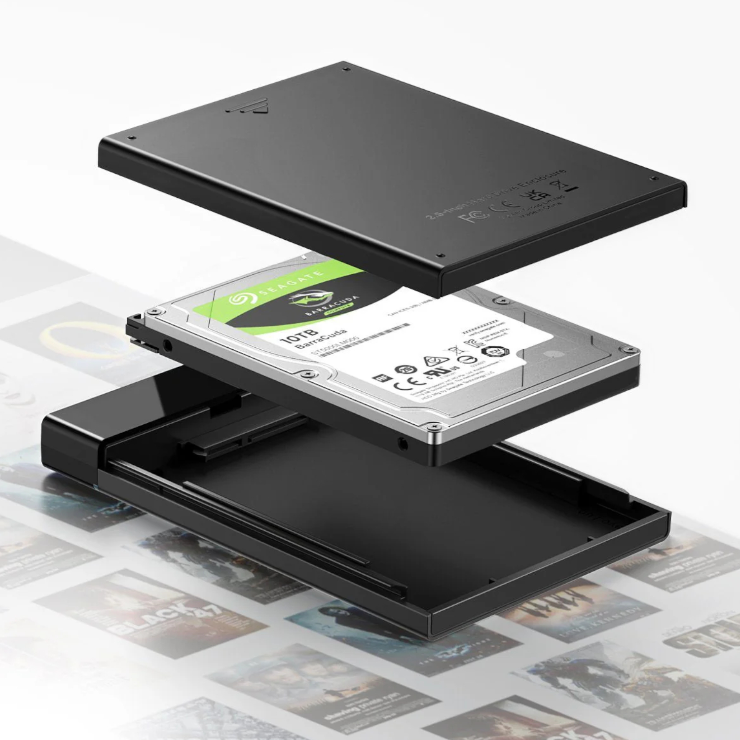 UGREEN USB Type-C 2.5" SATA III External Hard Drive Enclosure available in South Africa