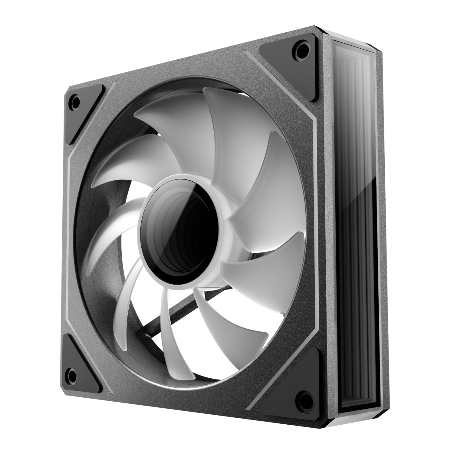Antec VISION PWM 120mm ARGB Infinity Mirror Case Fan 3 Pack Black - Image 4
