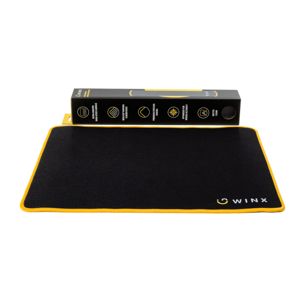WINX GLIDE Black Medium Mouse Pad available in South Africa