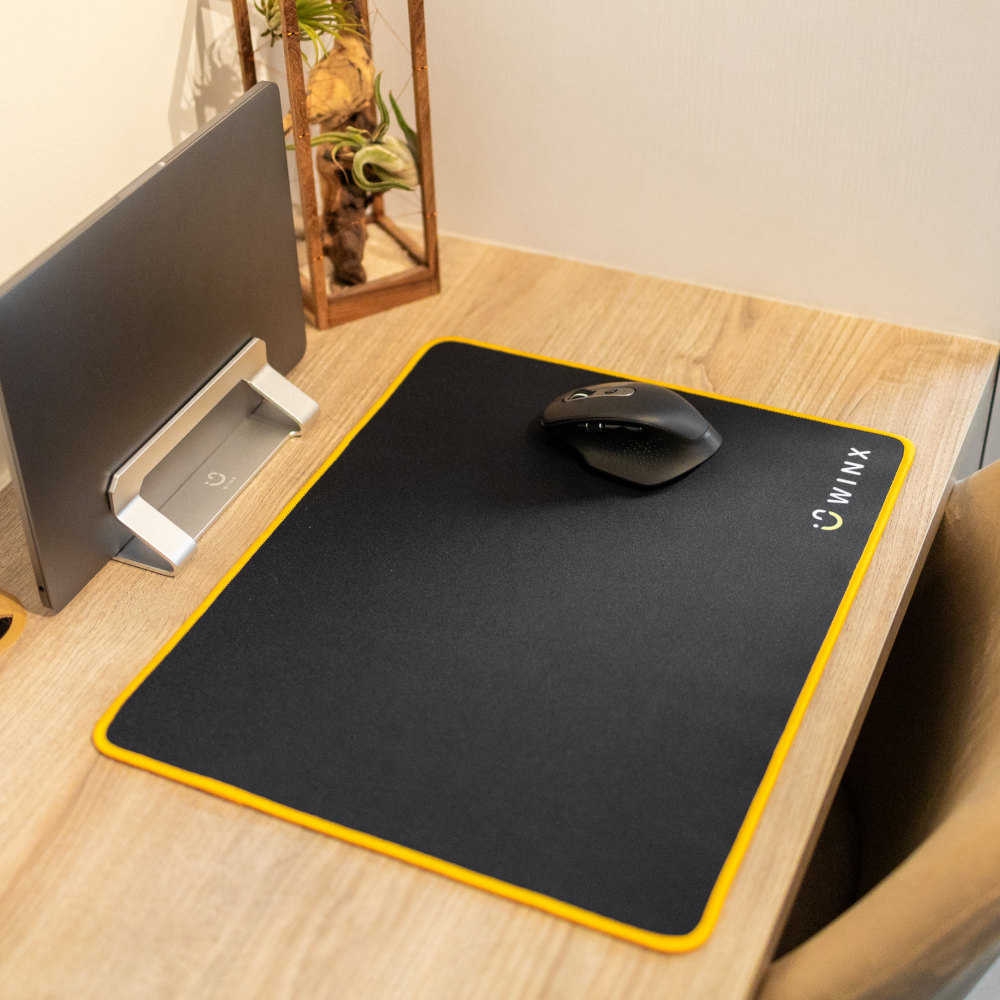 WINX GLIDE Black Medium Mouse Pad - Image 5