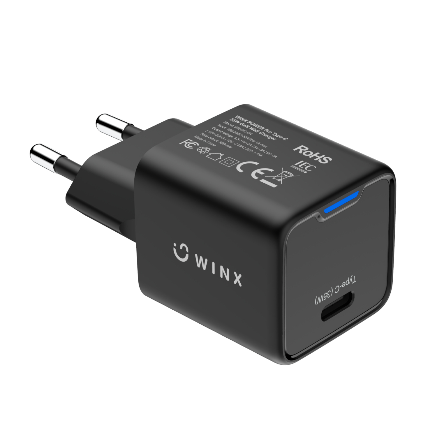 WINX POWER Fast Type-C 35W GaN Wall Charger available in South Africa