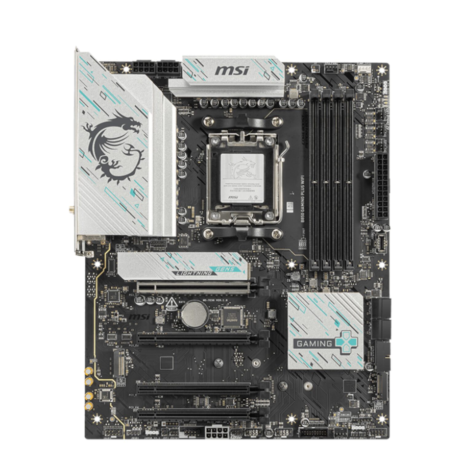 MSI B850 GAMING PLUS WIFI AM5 ATX Gaming Motherboard available in South Africa