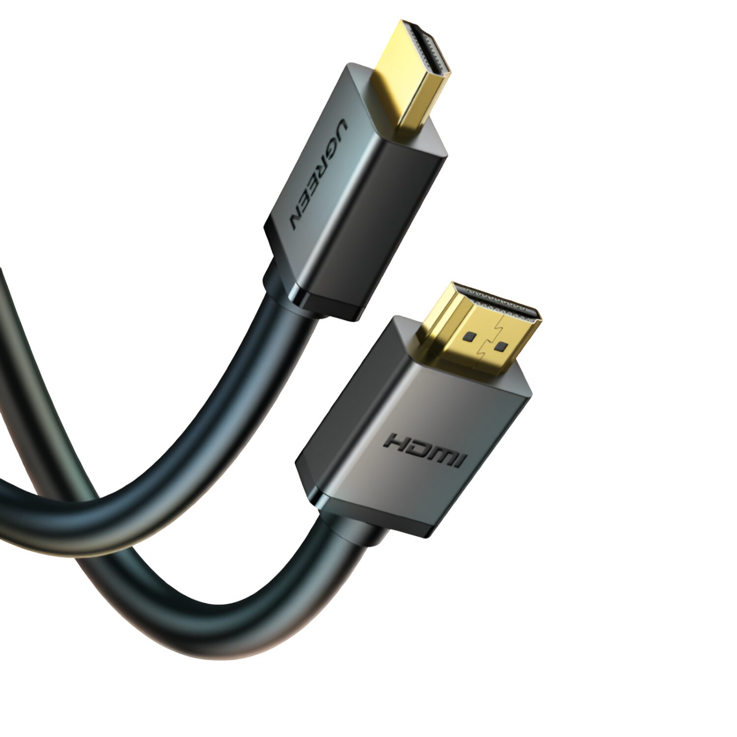 UGREEN HD104-10107 HDMI 4K Cable Male to Male Black 2m - Black - Image 5