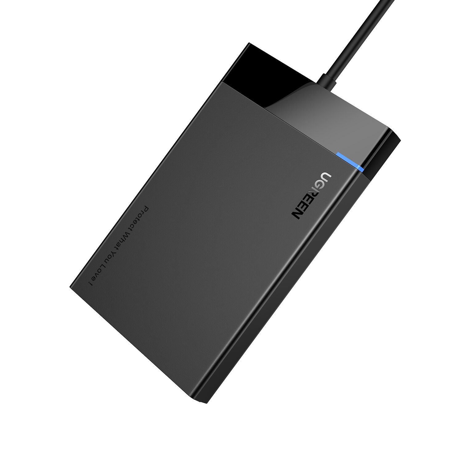 UGREEN USB 3.0 to 2.5” SATA Hard Drive Enclosure (Non-Detachable Cable) available in South Africa