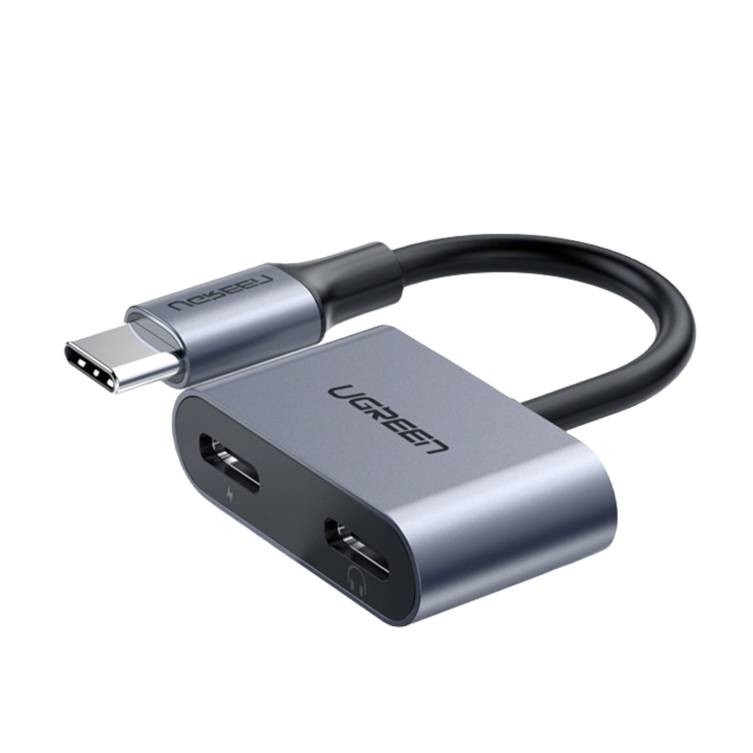 UGREEN USB Type-C Dual Audio and Charging Adapter (15W PD