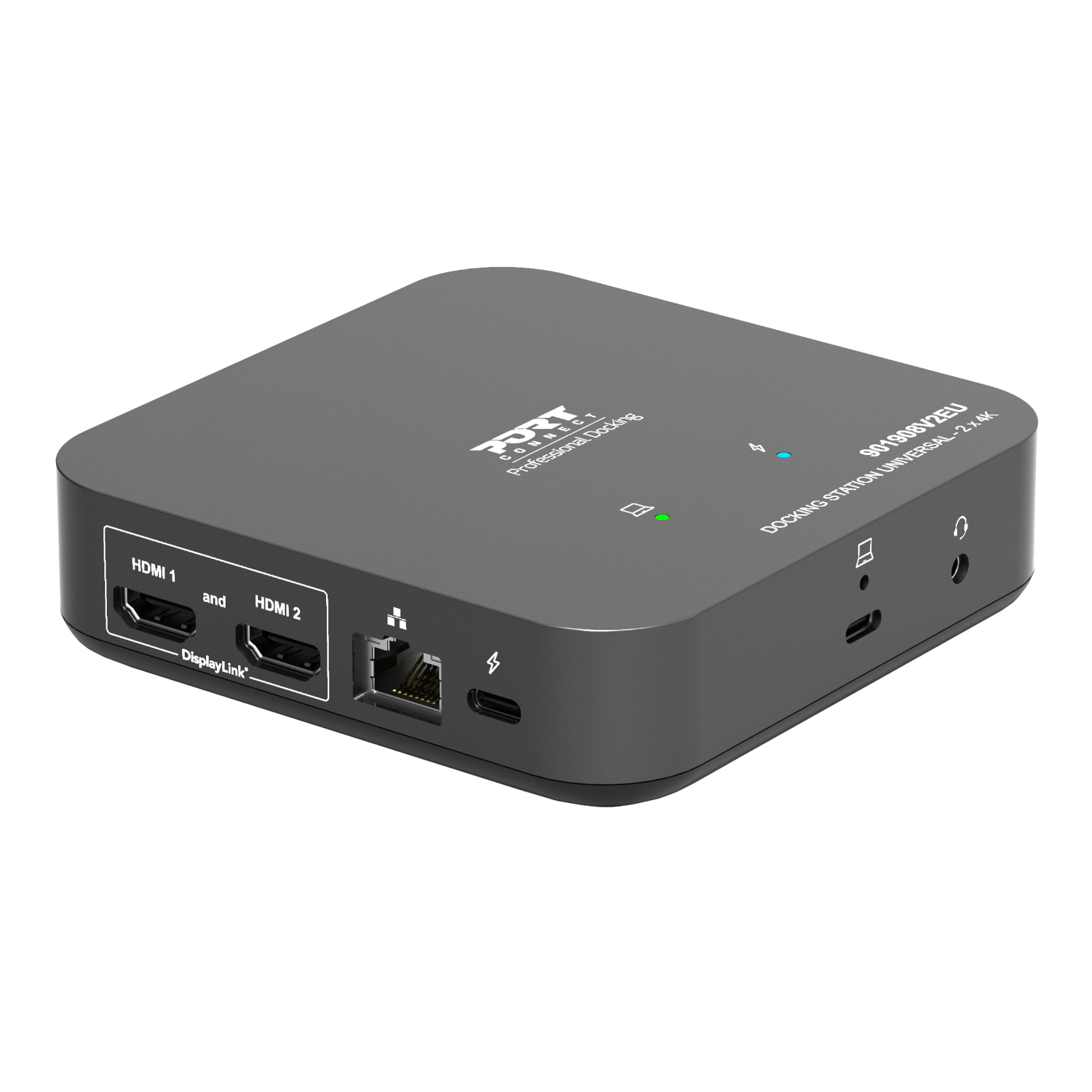 Port Connect Multi-port USB Type-C 2x4K Office Docking Station - Image 2