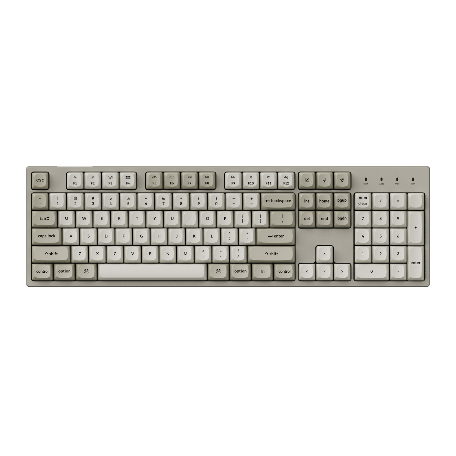 Keychron C2 Pro 100% 8K Super Red Switch Hot-Swap RGB Wired Custom Mechanical Keyboard - Image 2