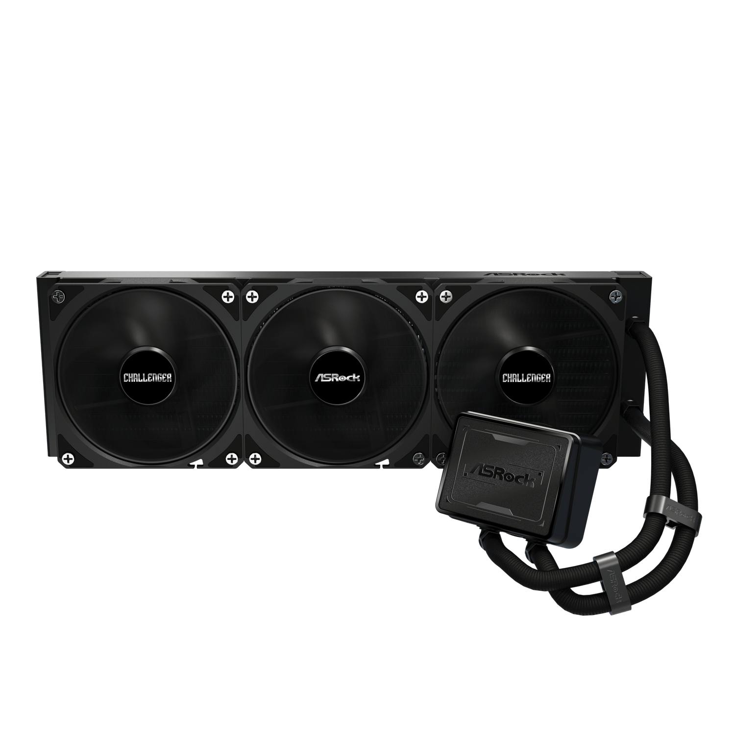 ASRock Challenger Pure 360 AIO Liquid Cooler - Black - Image 2