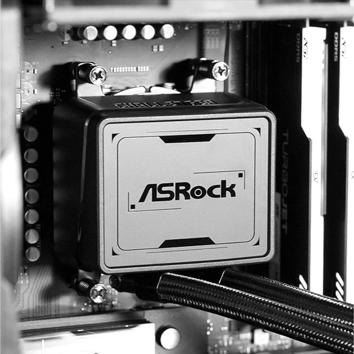 ASRock Challenger Pure 360 AIO Liquid Cooler - Black - Image 7