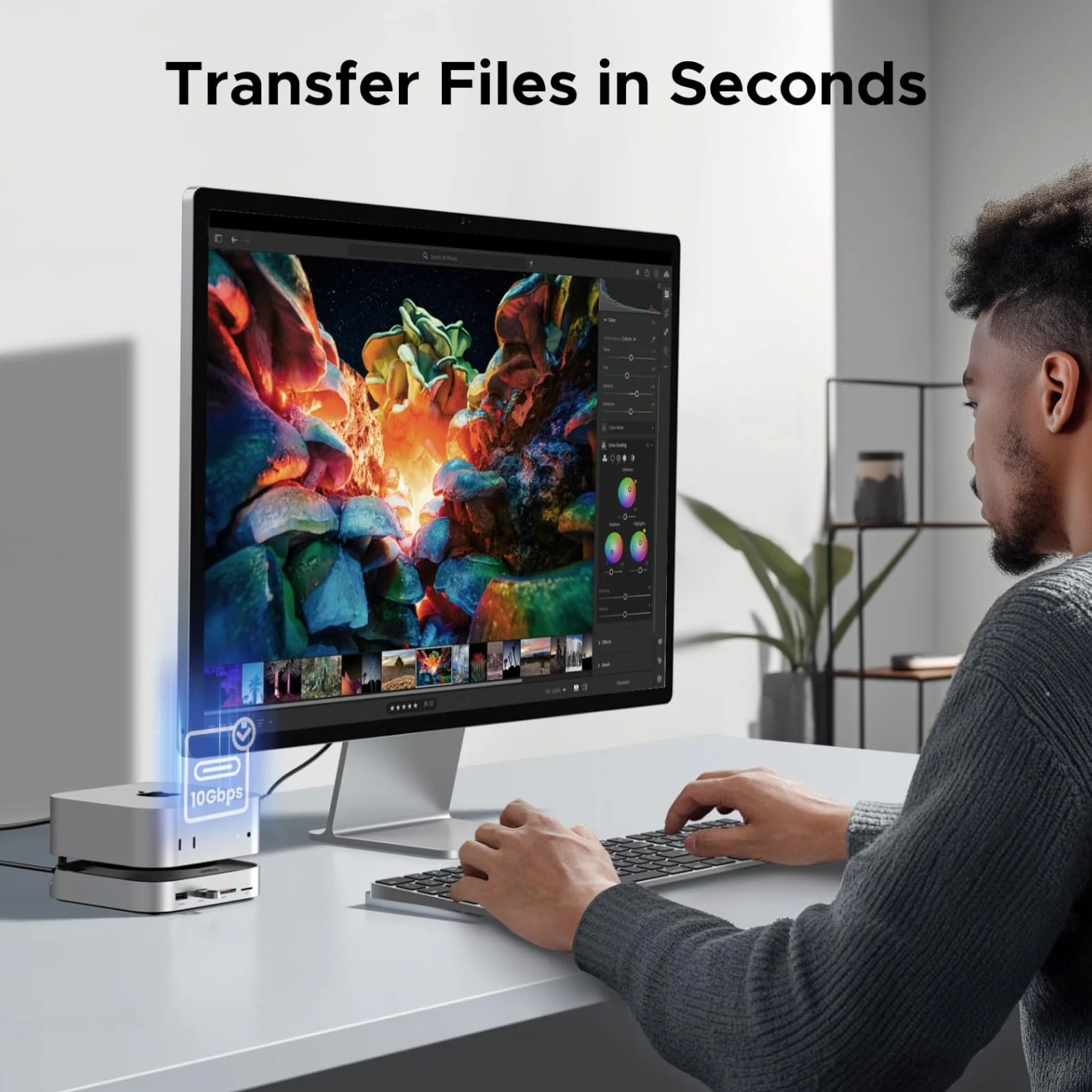 UGREEN Mac mini M4 11-in-1 Dock with SSD Enclosure - Image 6