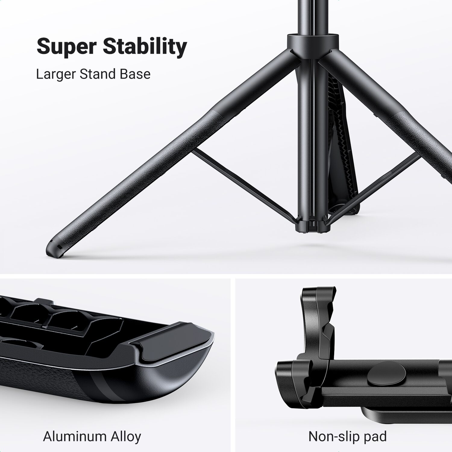 UGreen Selfie Stick Tripod with Bluetooth Remote - Image 4