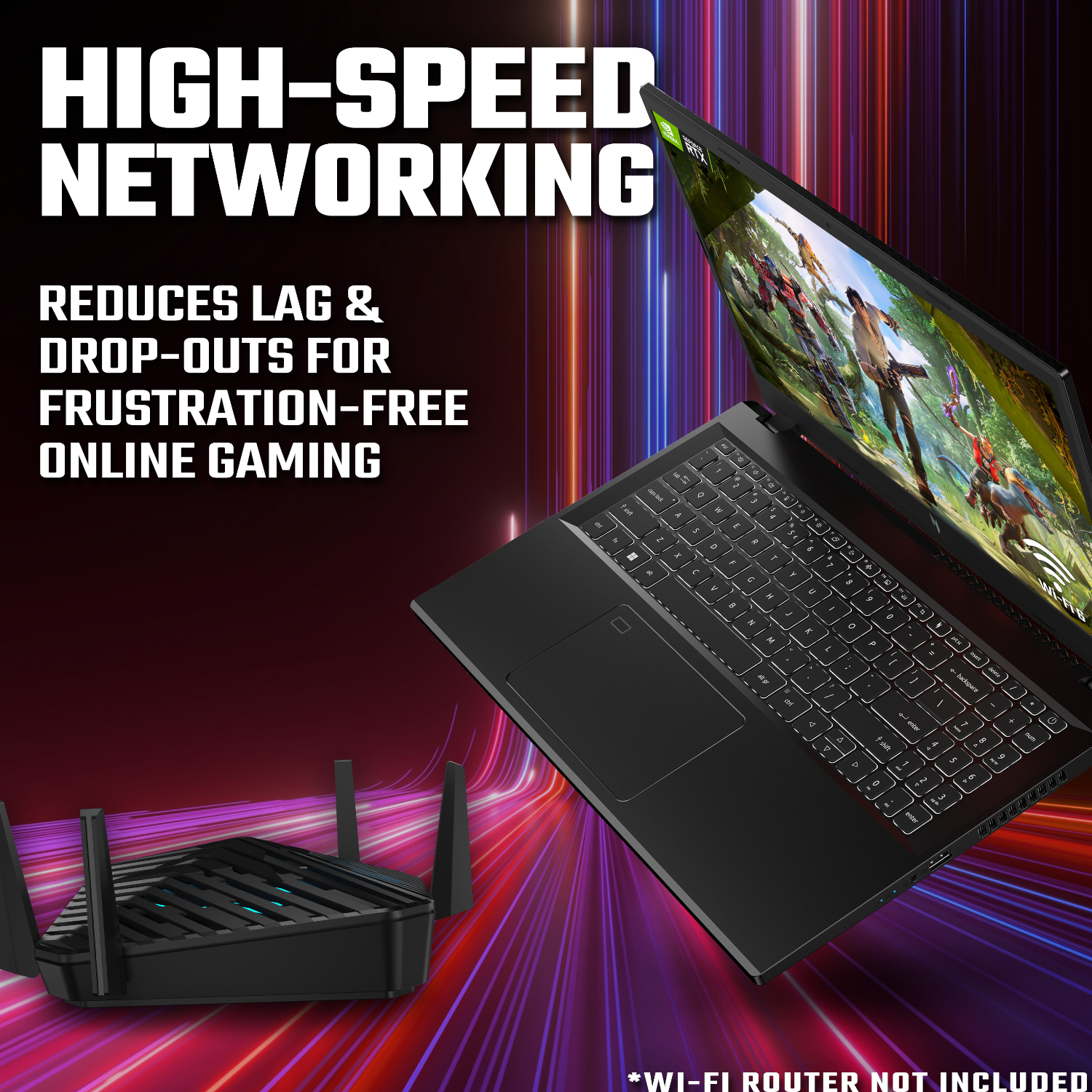 Acer NITRO V 15 Gaming Laptop 15.6" | AMD Ryzen 7 | 16GB | 512GB | 4050 6GB | Windows 11 Home - Image 8