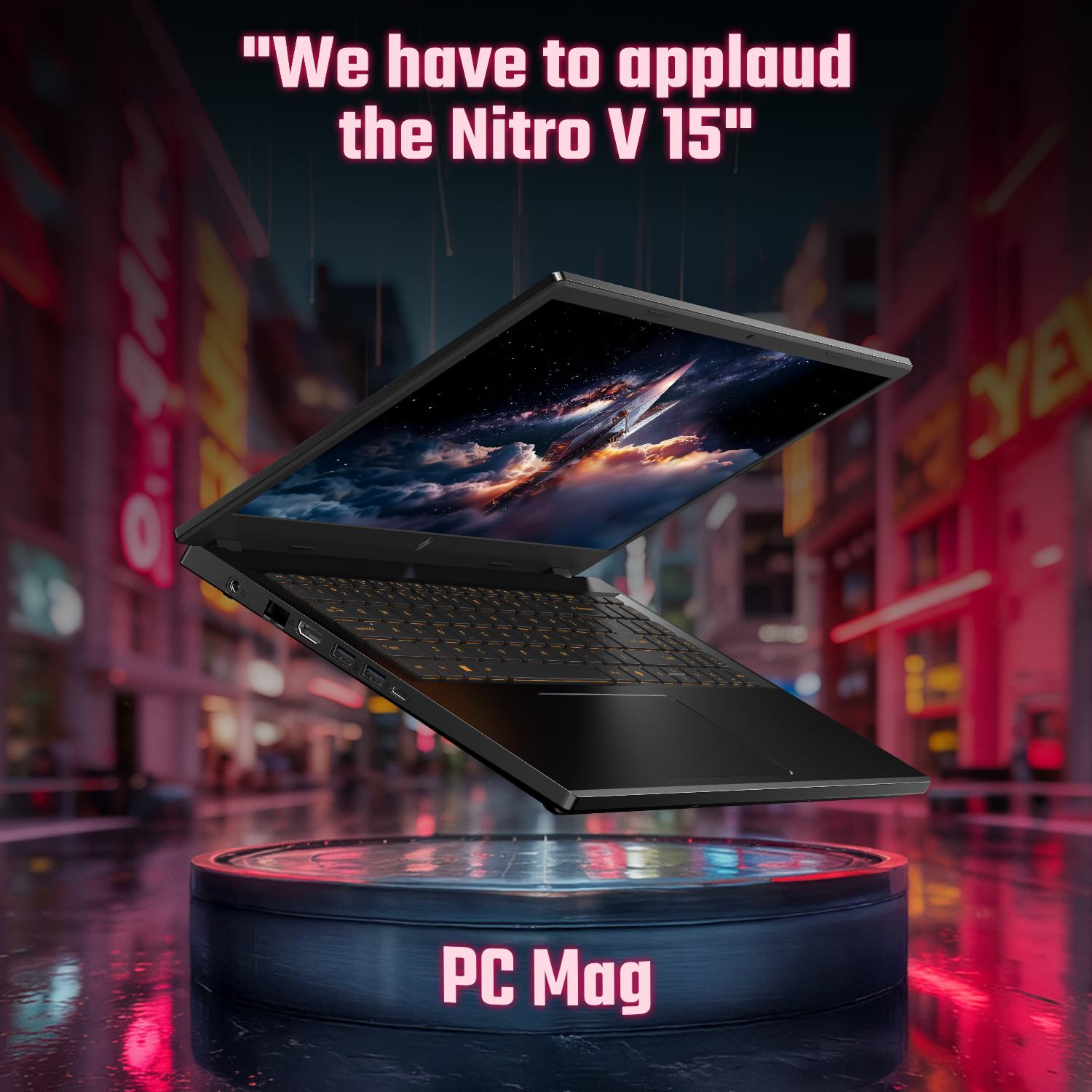 Acer NITRO V 15 Gaming Laptop 15.6″ | Intel Core 7 240H | 16GB | 512GB | RTX 4050 6GB | Windows 11 Home - Image 9