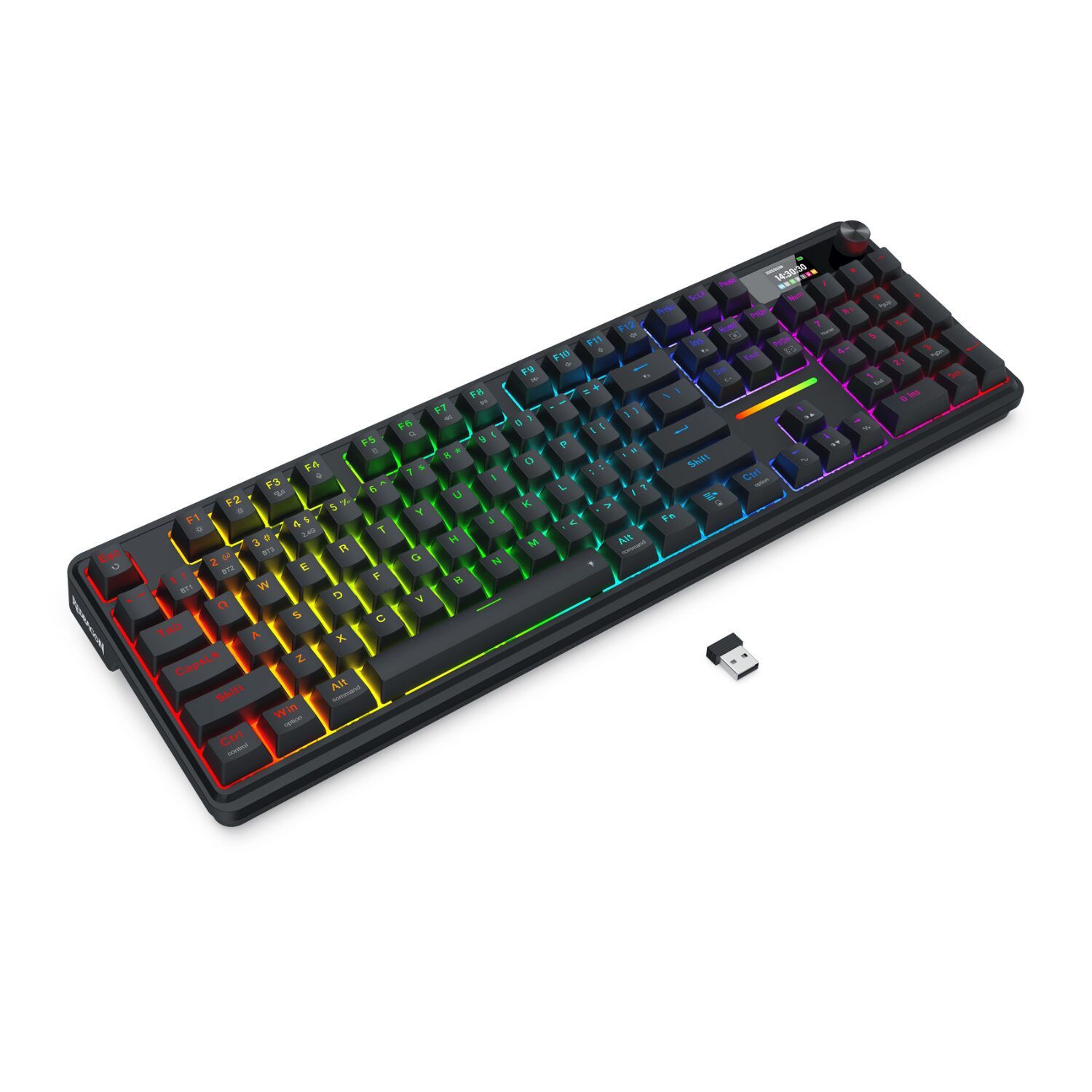 Redragon K762 TERRAFLARE PRO RGB Wireless Gasket Gaming Keyboard - Image 5