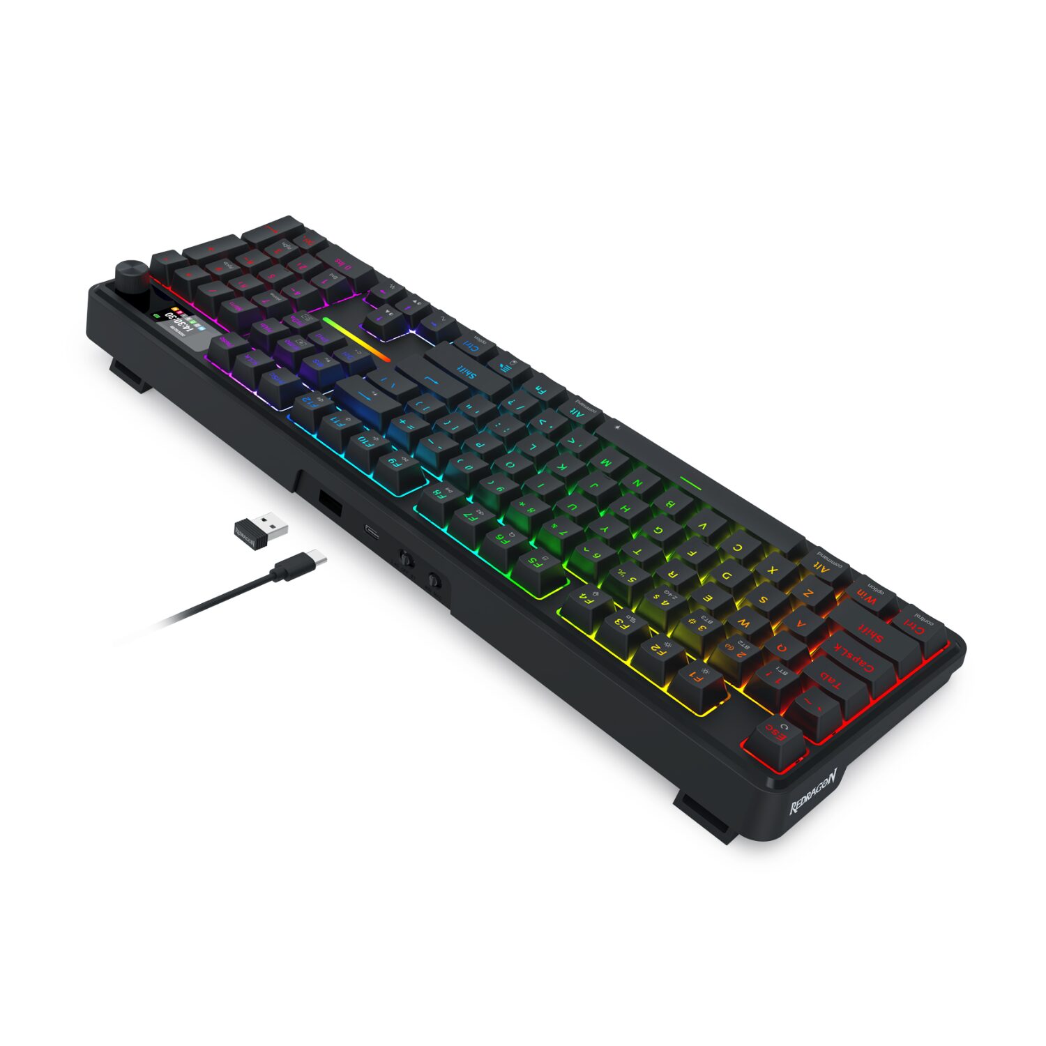 Redragon K762 TERRAFLARE PRO RGB Wireless Gasket Gaming Keyboard - Image 6