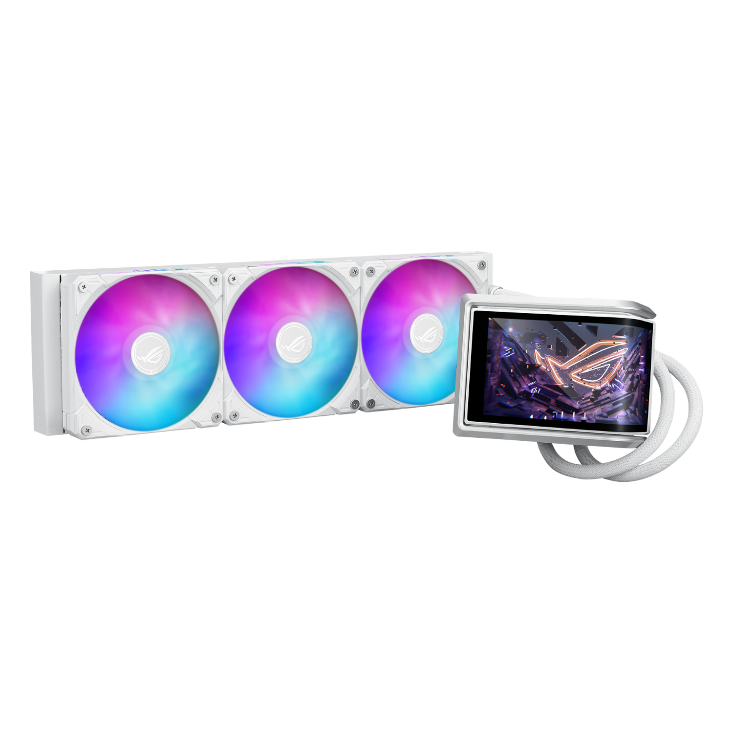 ASUS ROG RYUO IV 360 ARGB Liquid CPU Cooler White Edition - Image 3