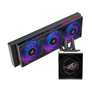 ASUS ROG Strix SLC IV 360 ARGB LCD Liquid CPU Cooler - Black
