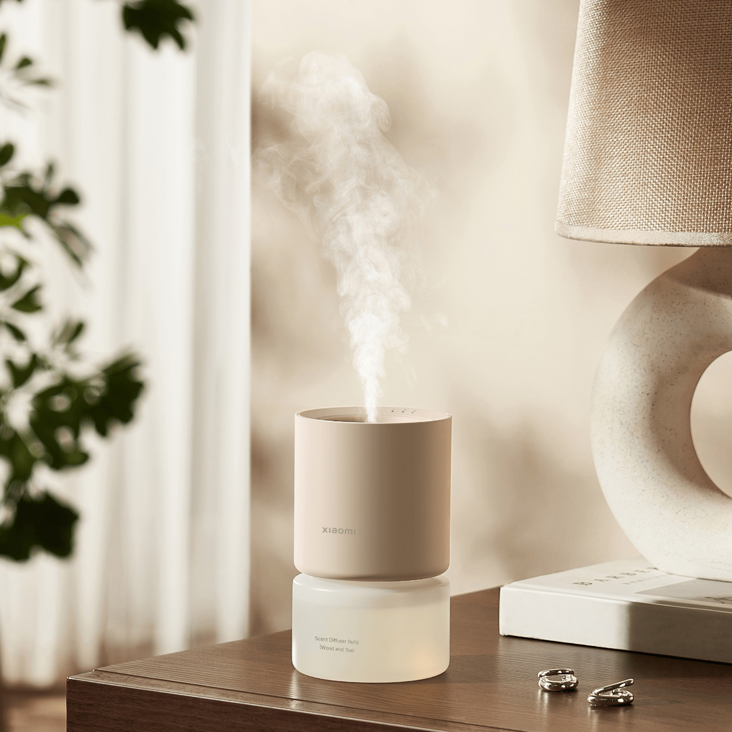 Xiaomi Smart Scent Diffuser with Wood and Tea Refill Bundle - Image 5
