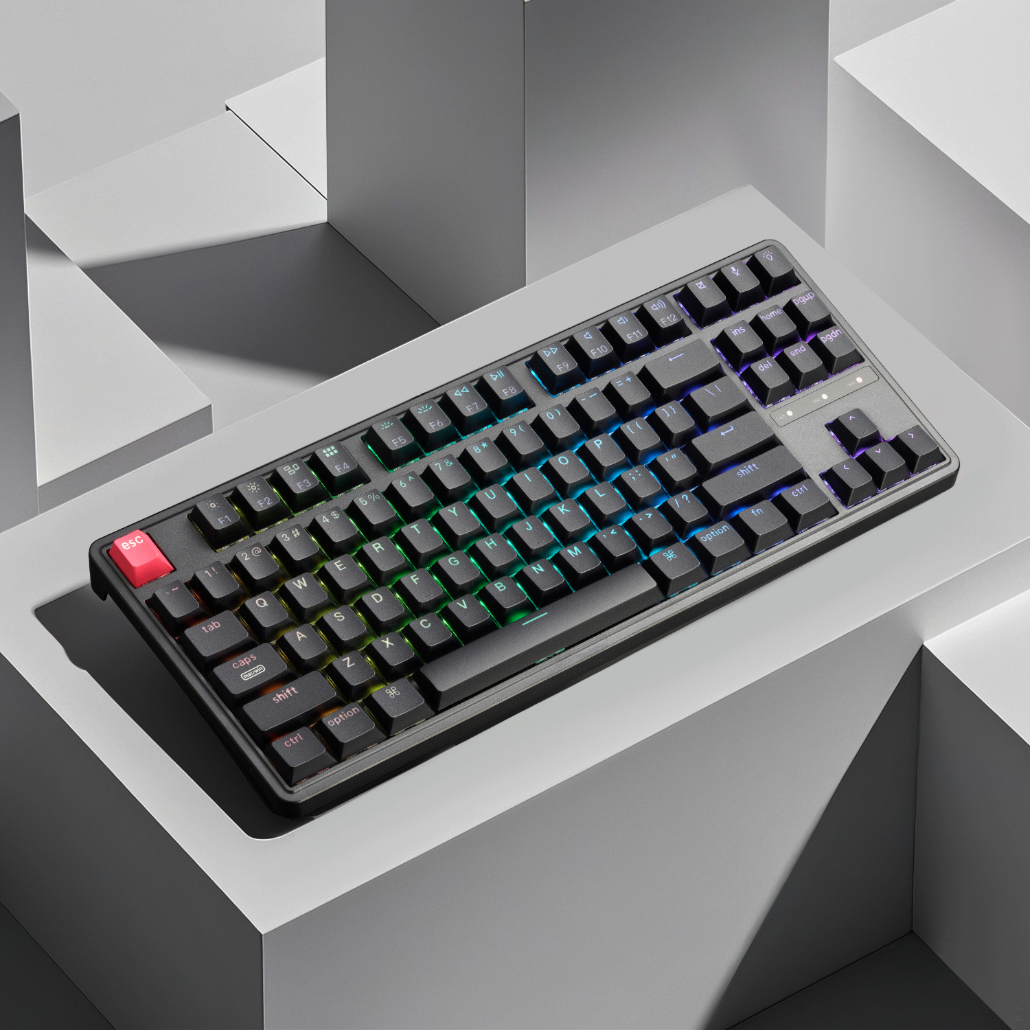 Keychron C3 Pro 8K QMK RGB Wired Mechanical Keyboard (80% Layout, Red Super Switch Hot-Swappable) - Image 6