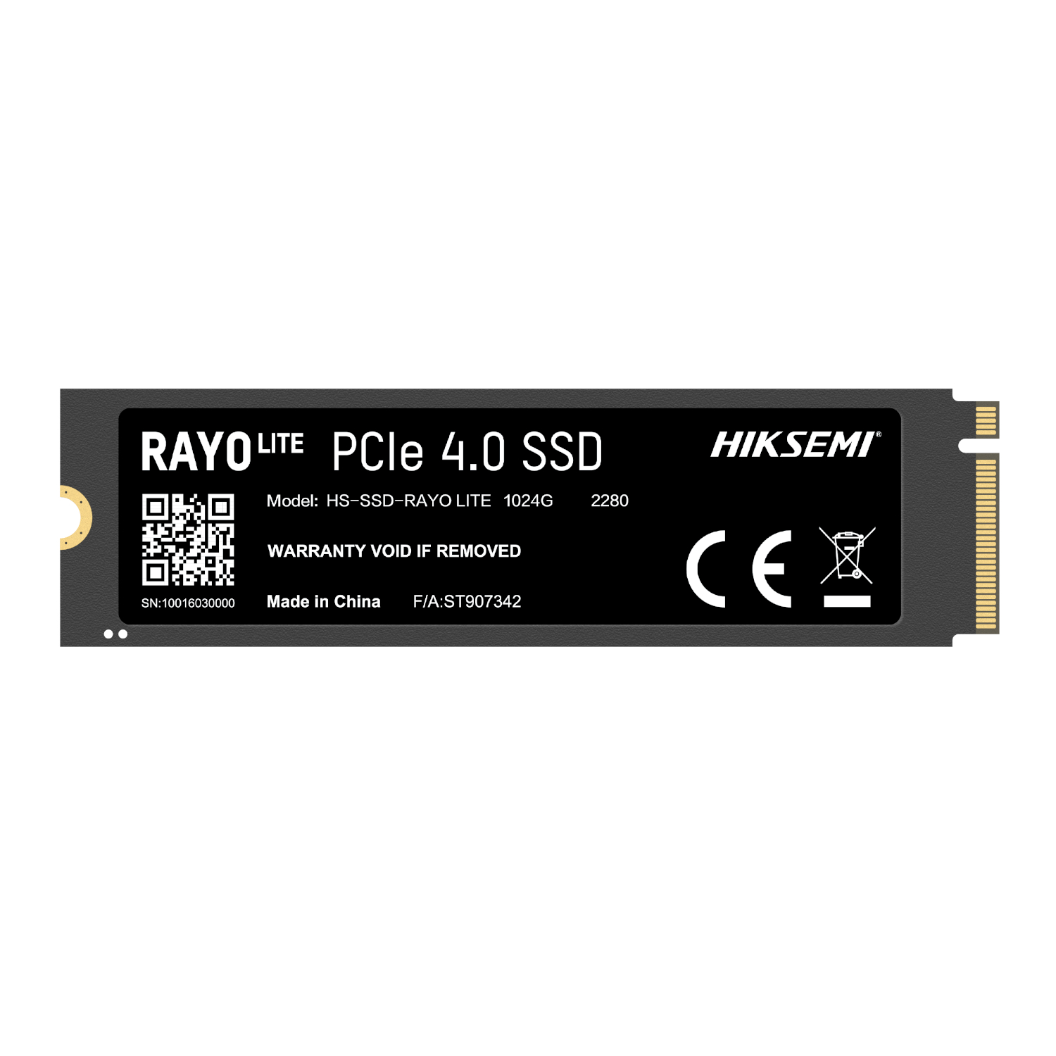 Hiksemi Rayo Lite 1TB Gen4 M.2 NVMe 3D NAND SSD - Image 3
