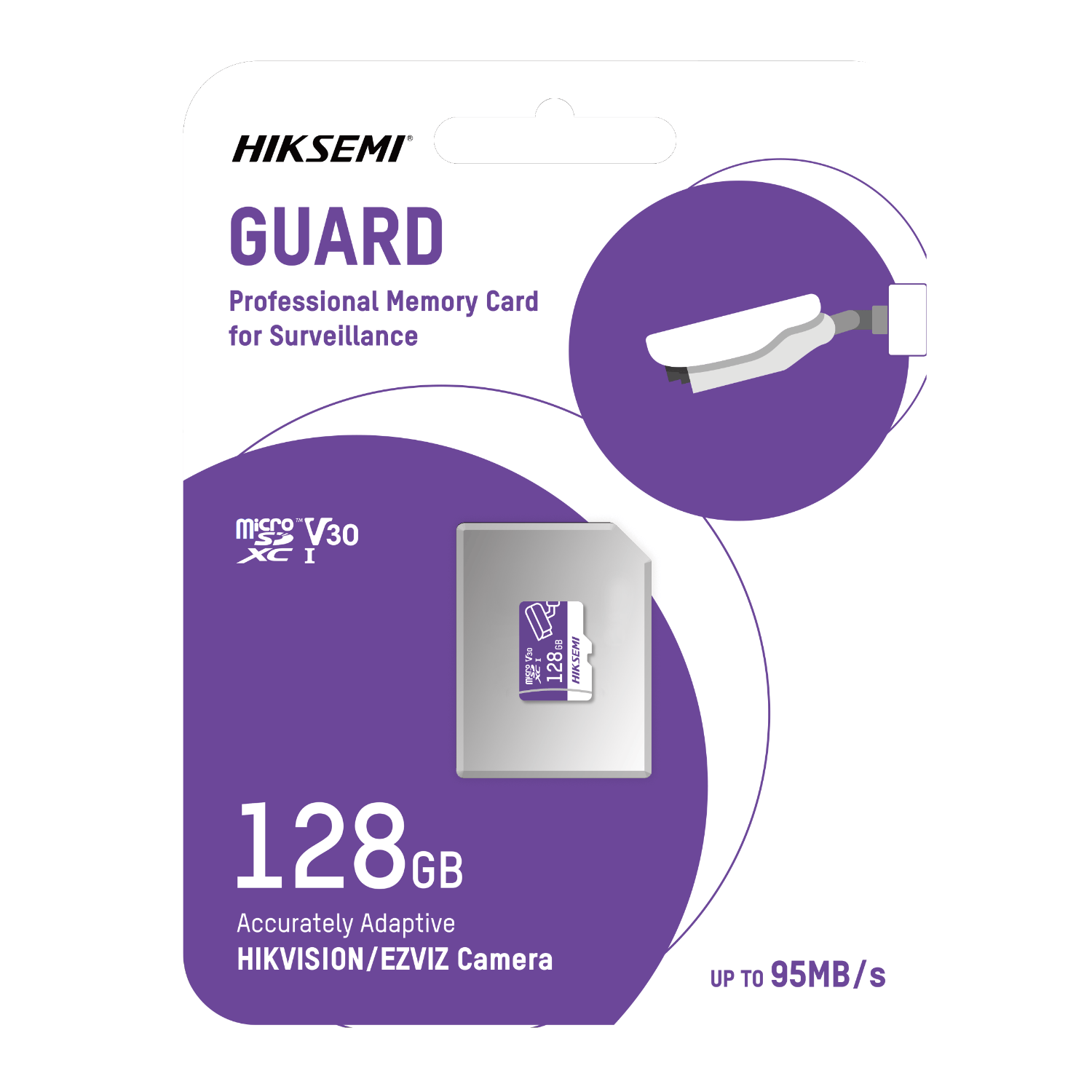 Hiksemi Guard U1+U3 TLC 128GB MicroSDXC (Without Adapter) - Image 2