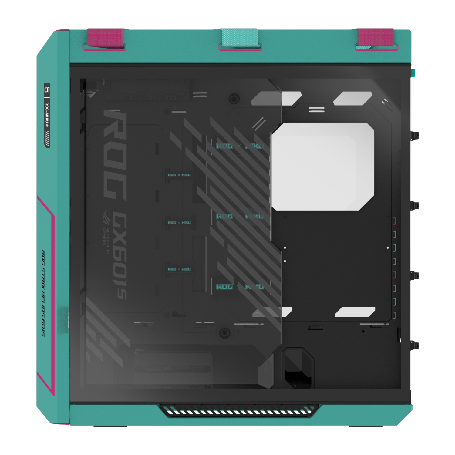 Asus ROG Strix Helios II E-ATX Gaming Chassis Hatsune Miku Edition - Image 6