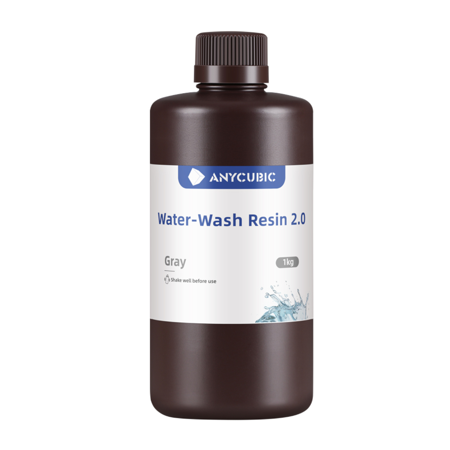 Anycubic Water Wash Resin 2.0 – Grey - Image 2