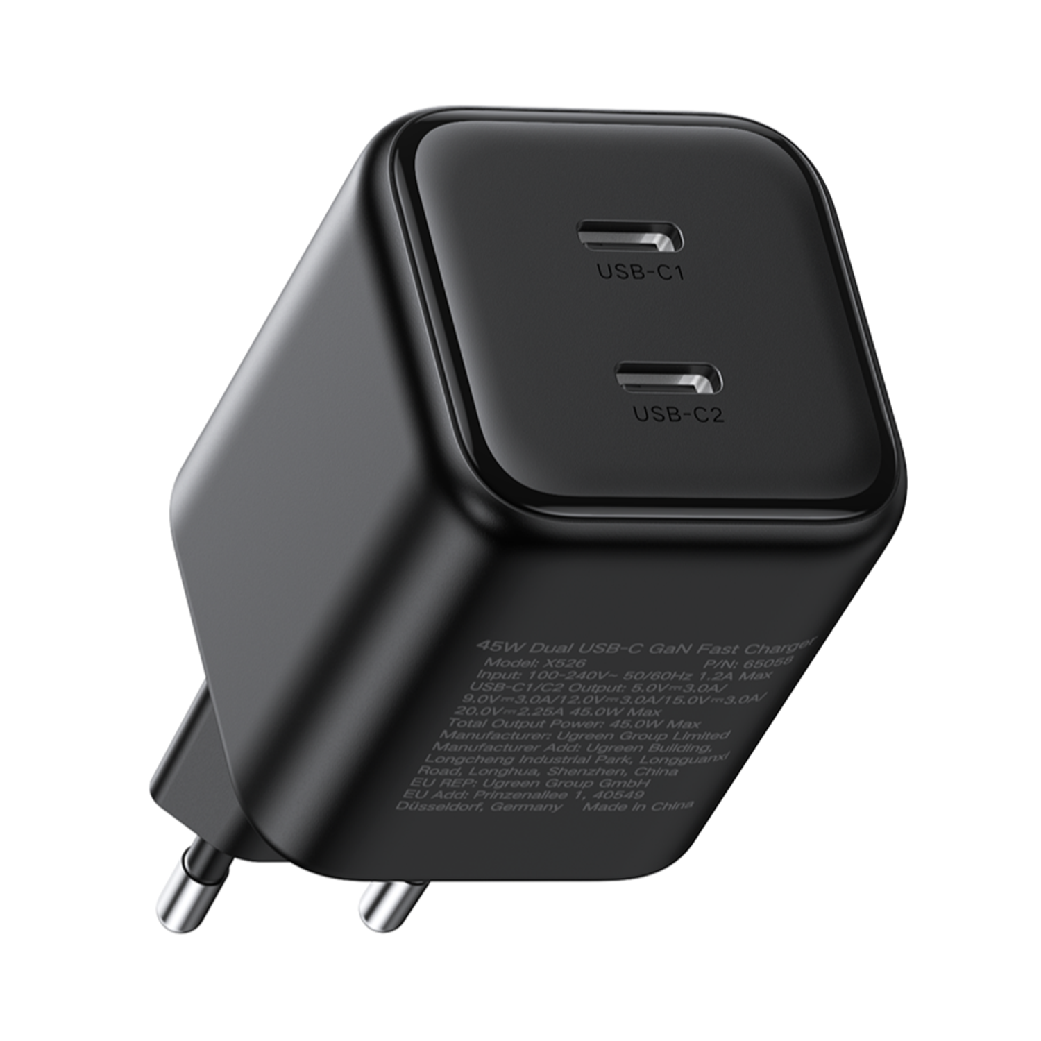 UGreen Charger USB Type-C GaN Fast 45W EU - Image 4