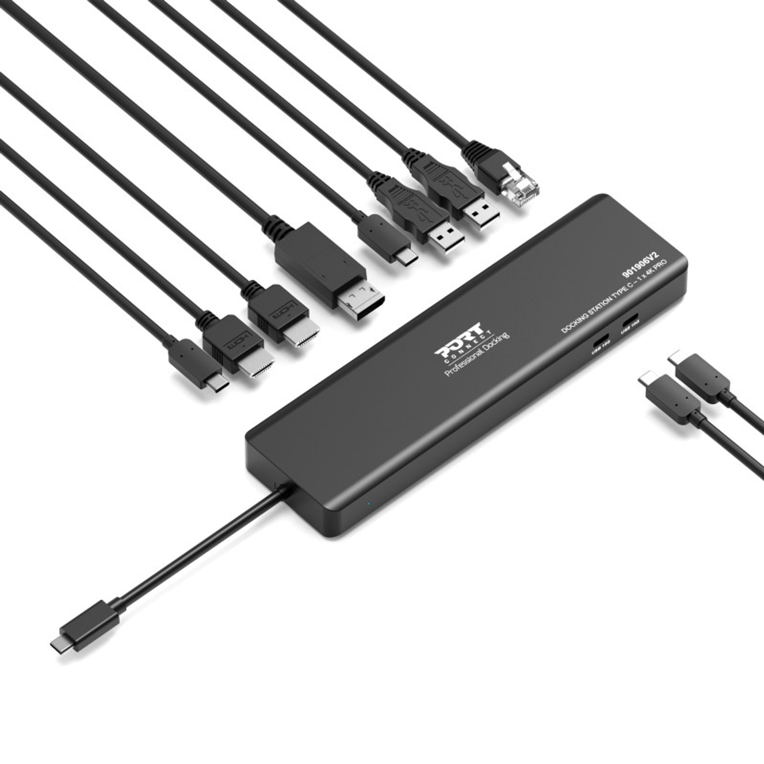 PORT Mobile docking station 1 X 4K USB-C 9 devices 100W - Image 2