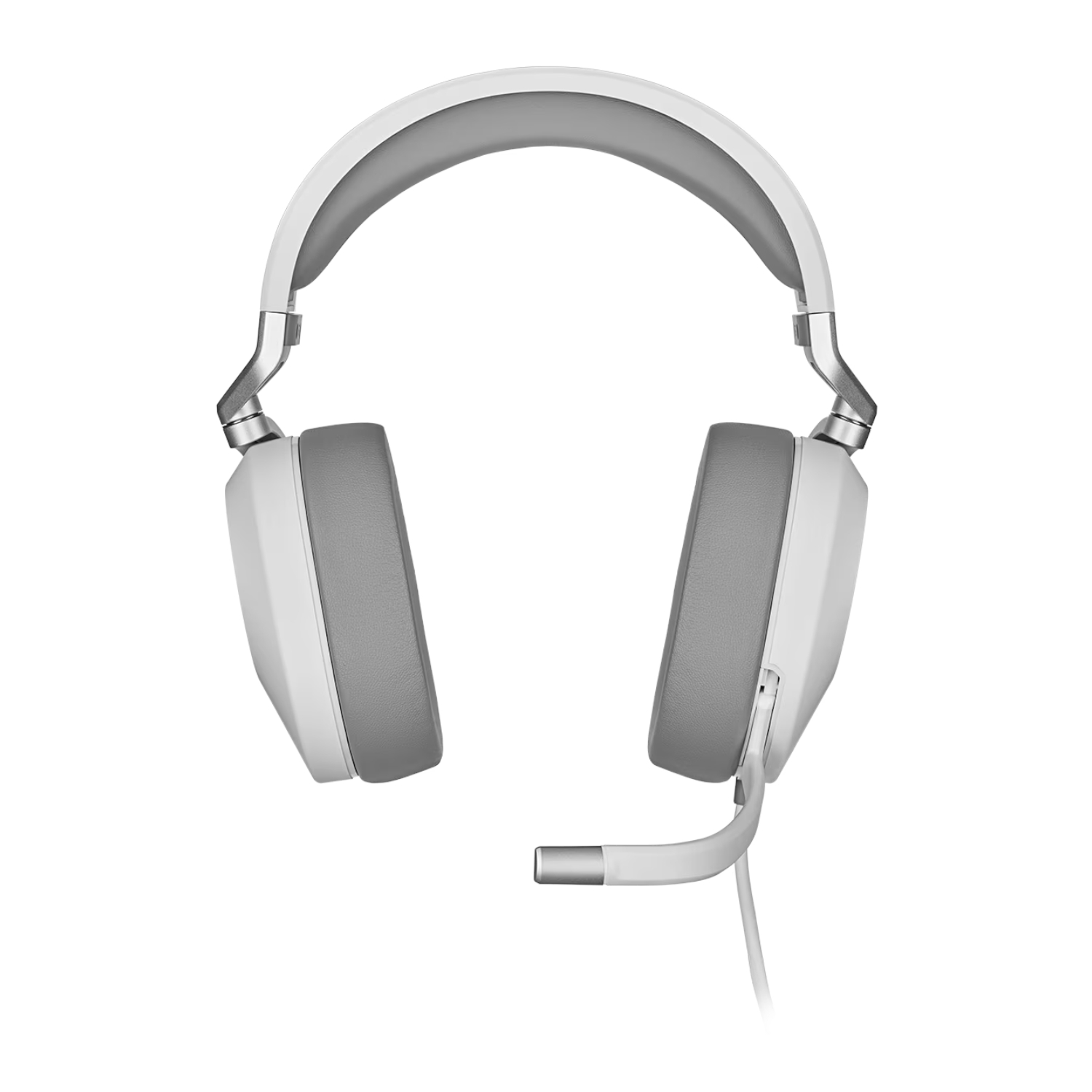 Corsair HS65 SURROUND Wired Gaming Headset — White (AP) - Image 2
