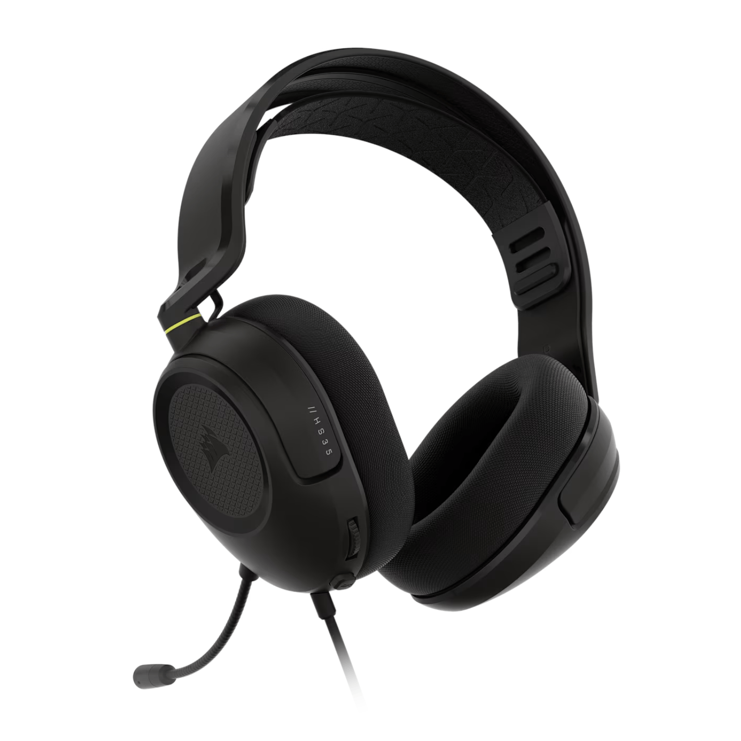 Corsair HS35 v3 Wired Gaming Headset - Carbon - Image 2