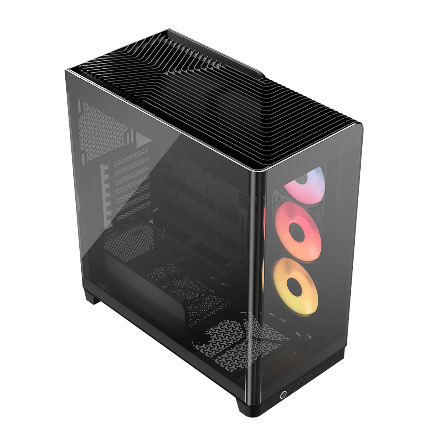 Corsair FRAME 4500X RS-R ARGB Panoramic Glass Mid-Tower PC Case - Black - Image 4