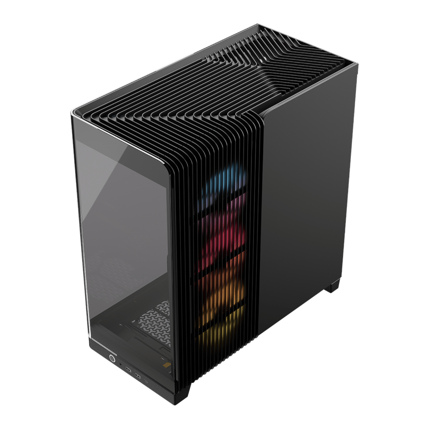 Corsair FRAME 4500X RS-R ARGB Panoramic Glass Mid-Tower PC Case - Black - Image 5