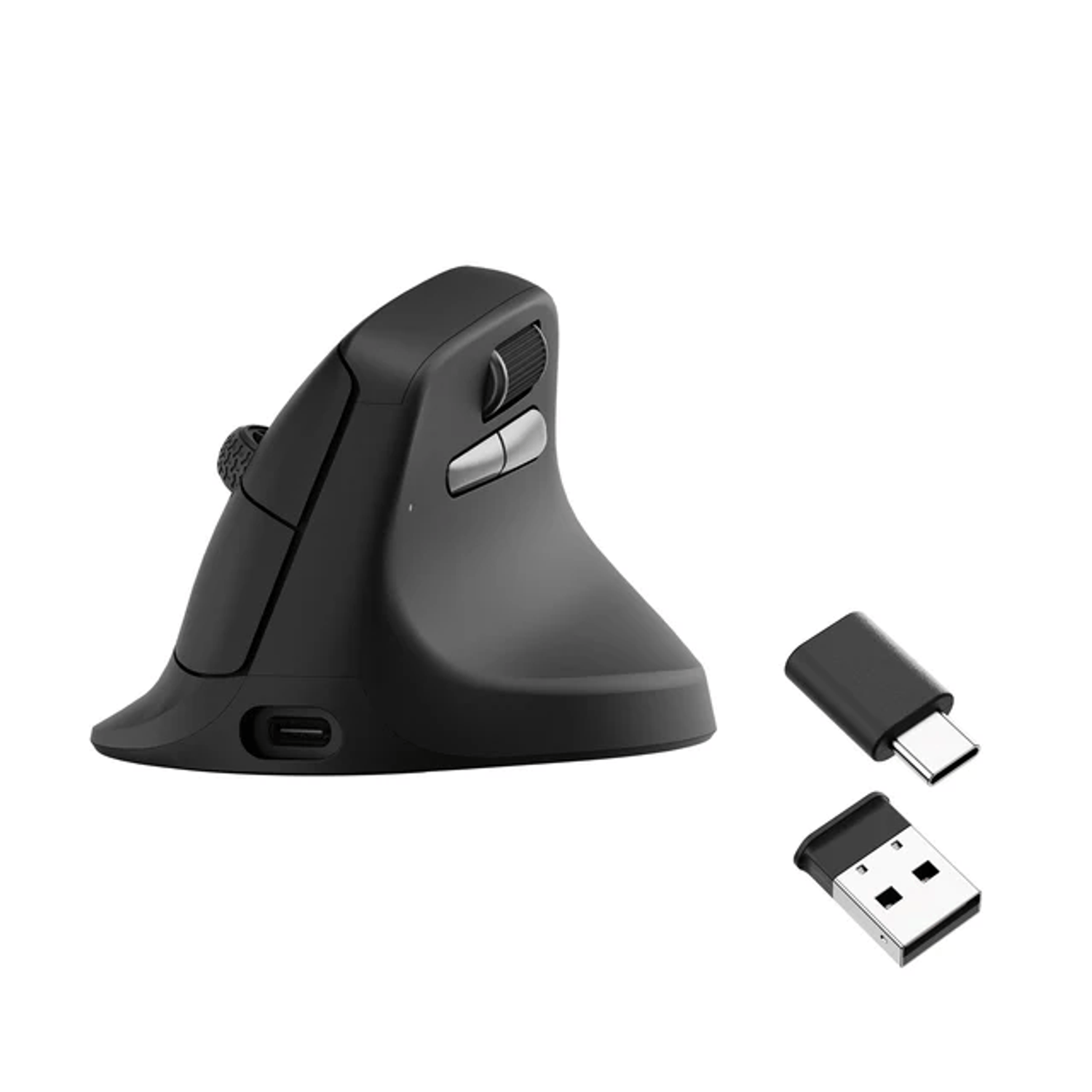 Keychron M5-A29 1K Wireless Mouse (BT/2.4GHz/Wired) - Black - Image 3