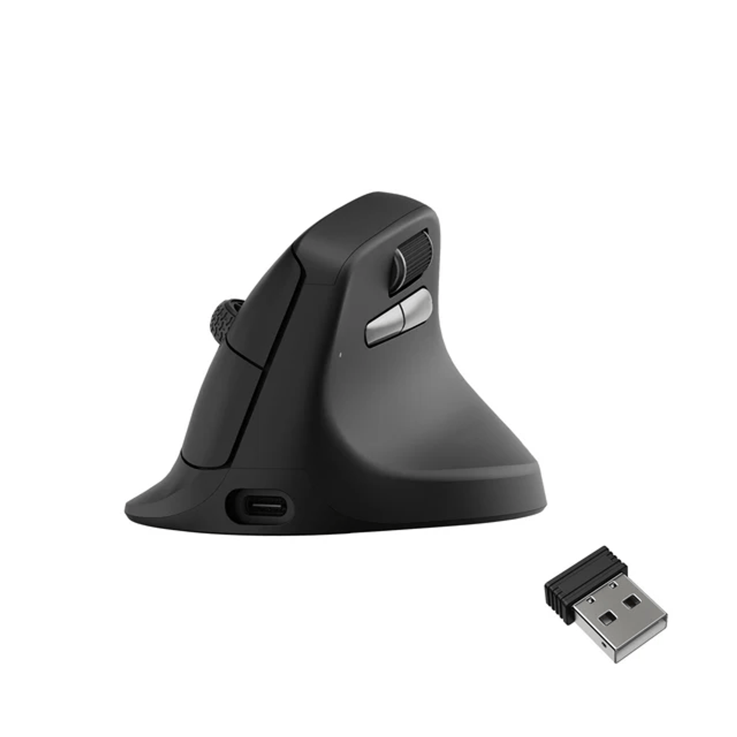Keychron M5-A29 1K Wireless Mouse (BT/2.4GHz/Wired) - Black - Image 5